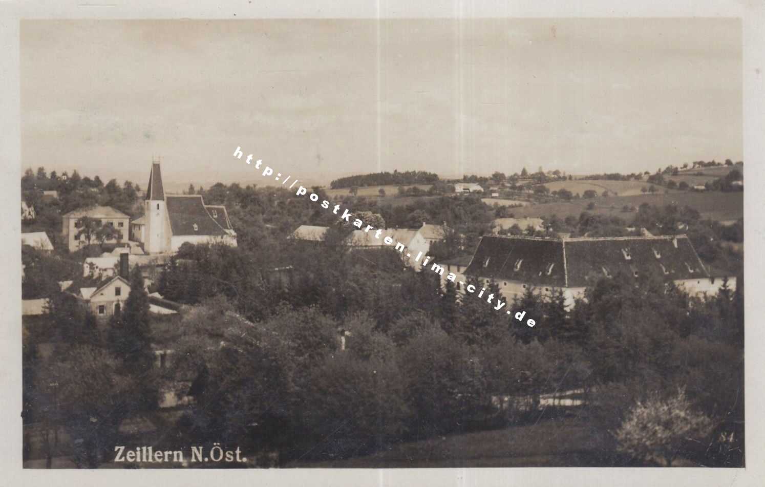 Zeillern Ortsansicht 1931